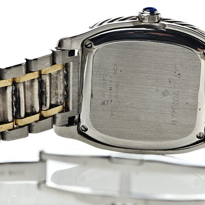 David Yurman Stainless Steel 18K Yellow Gold 35mm Thoroughbred Automatic Watch 8 of 10