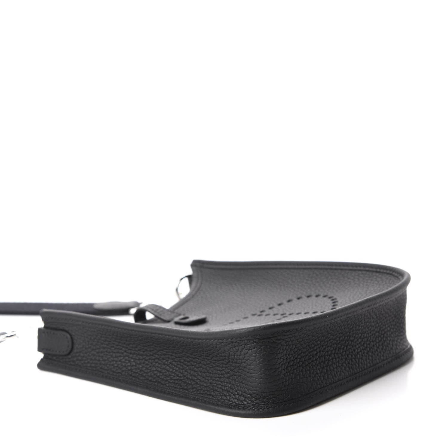 Hermes Taurillon Clemence Evelyne TPM Black 4 of 10