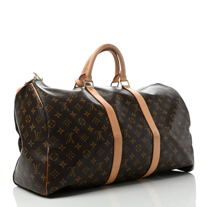 Louis Vuitton Monogram Keepall 50 2 of 9