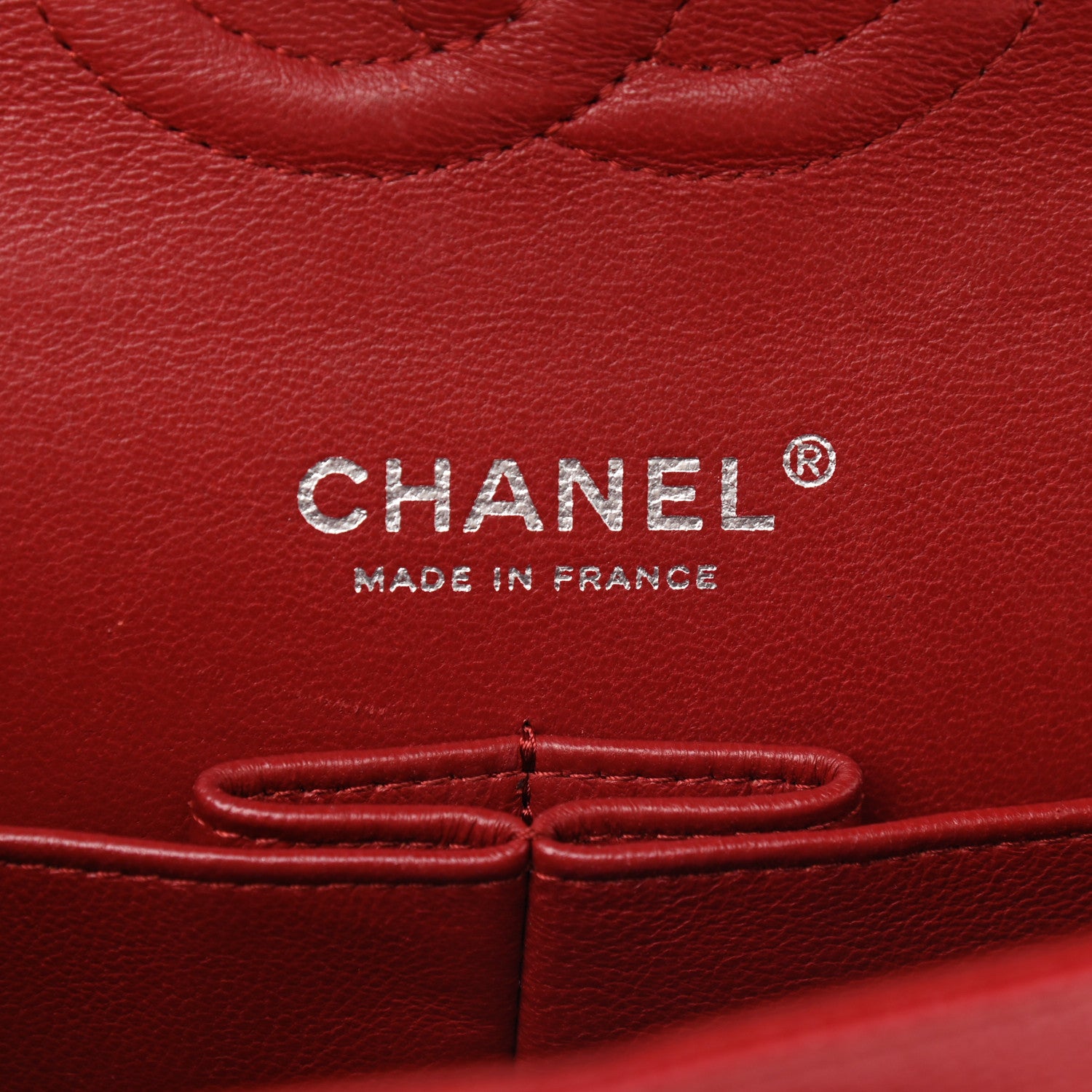 Chanel Caviar Quilted Medium Double Flap Red 6 of 11