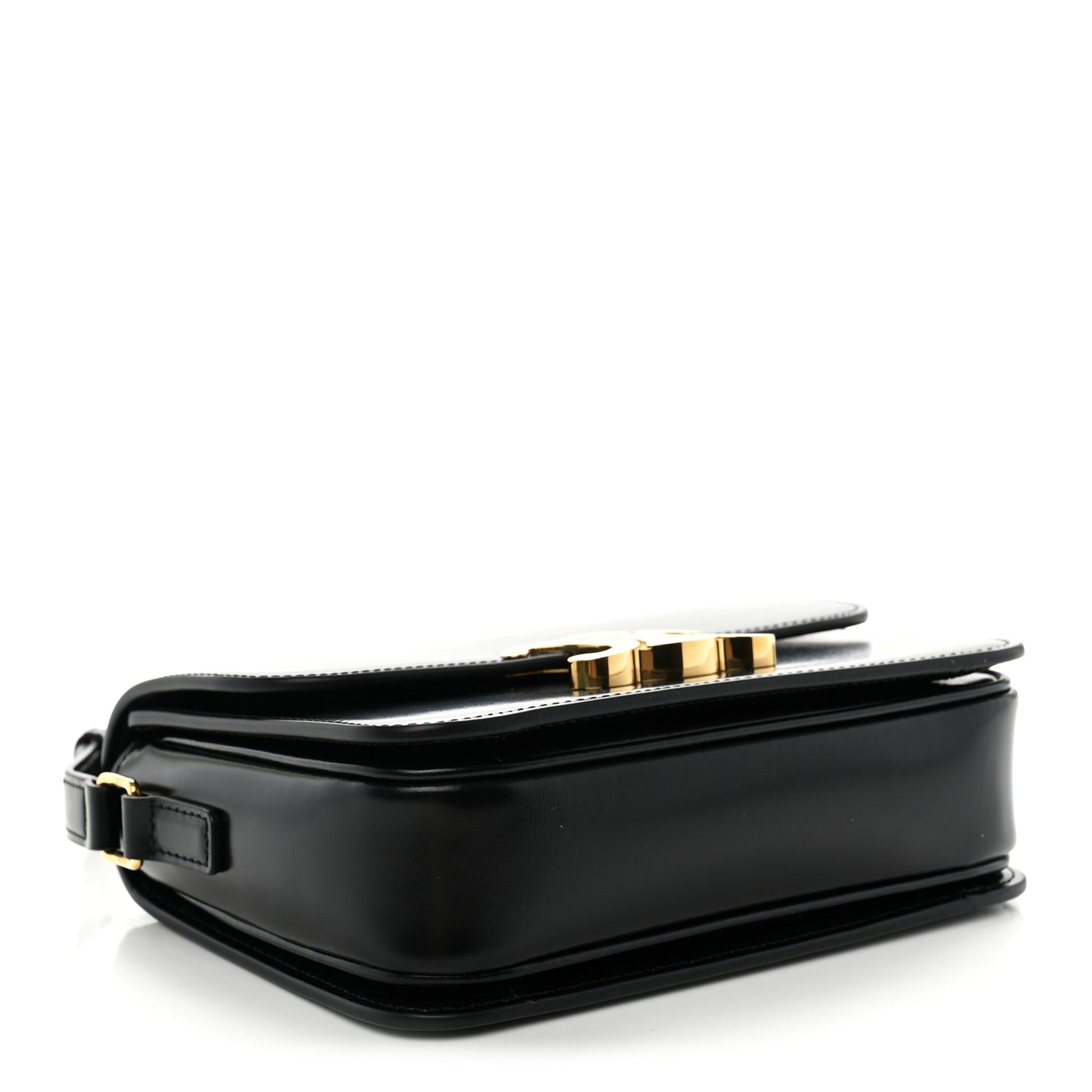 Shiny Calfskin Teen Triomphe Black