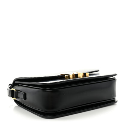 Celine Shiny Calfskin Teen Triomphe Black 4 of 10