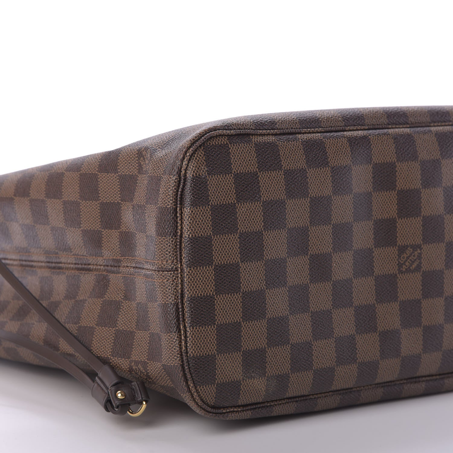 Louis Vuitton Damier Ebene Neo Neverfull MM Rose Ballerine 6 of 11