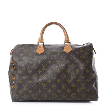 Louis Vuitton Monogram Speedy 35 1 of 10