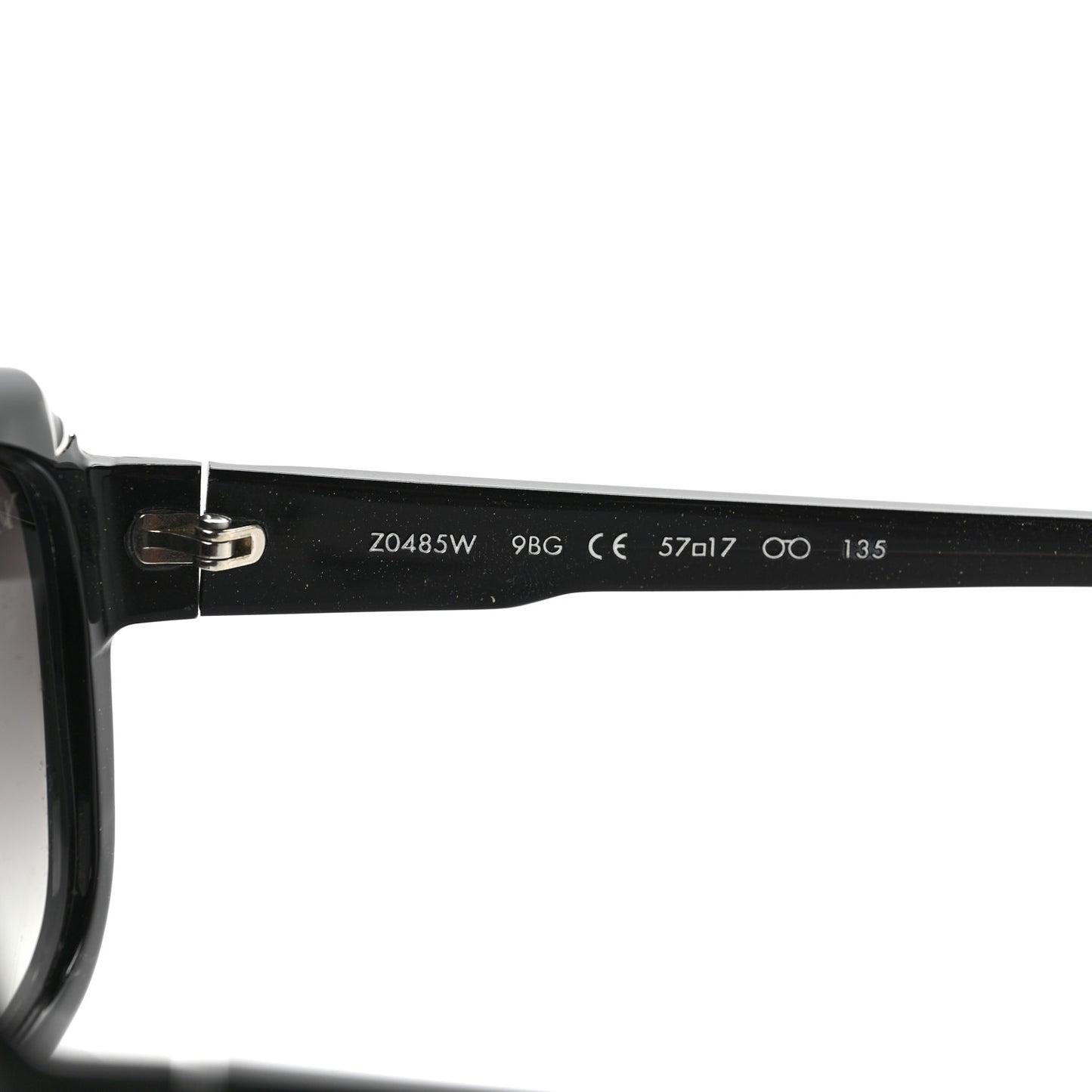 Acetate Hortensia Sunglasses Z0485W Black Glitter