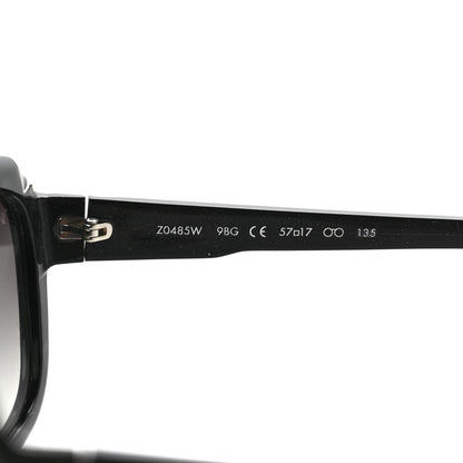 Louis Vuitton Acetate Hortensia Sunglasses Z0485W Black Glitter 5 of 6