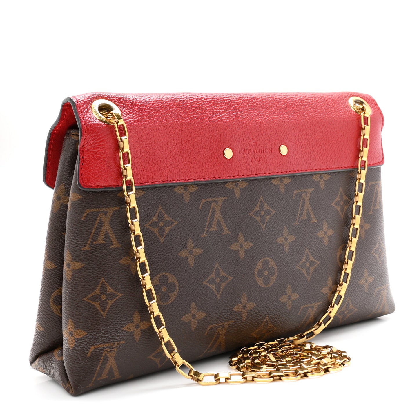 Monogram Pallas Chain Cherry