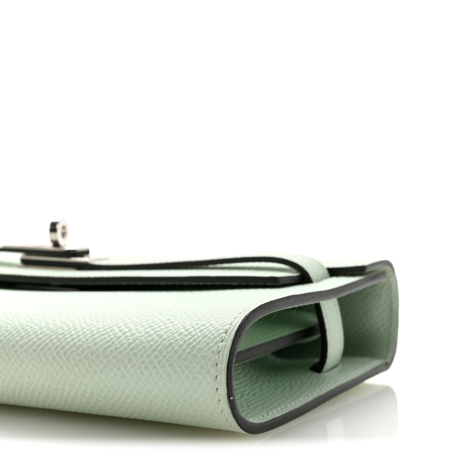 Hermes Epsom Kelly Wallet To Go Vert Peppermint 8 of 9