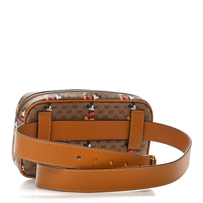 Gucci X DISNEY Mini Vintage GG Supreme Monogram Mickey Mouse Small Belt Bag Beige Vintage Sun Oil 3 of 11