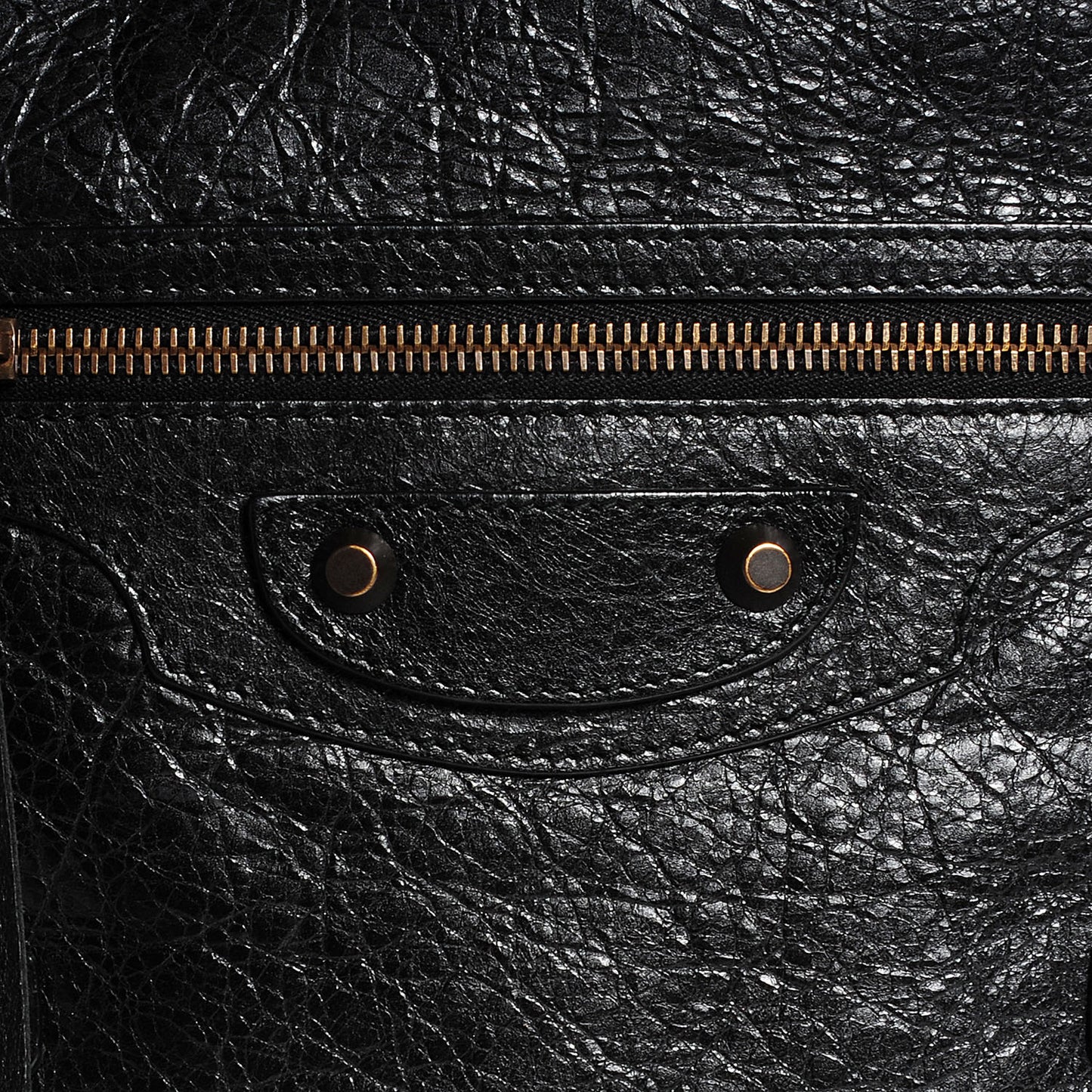 Agneau Classic Hardware Neo Folk Messenger Black