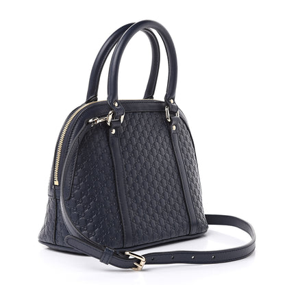 Gucci Soft Microguccissima Mini Dome Bag Blue 3 of 10