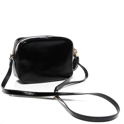 Gucci Soft Patent Small Soho Disco Bag Black 3 of 9