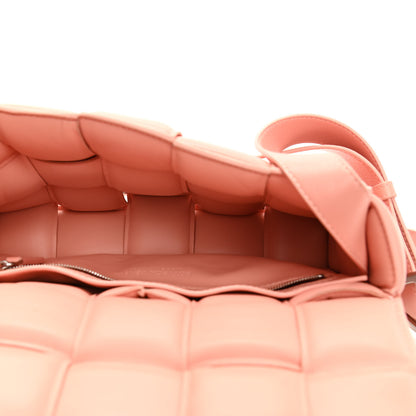 Bottega Veneta Nappa Maxi Intreccio Padded Cassette Crossbody Bag Peachy 5 of 11