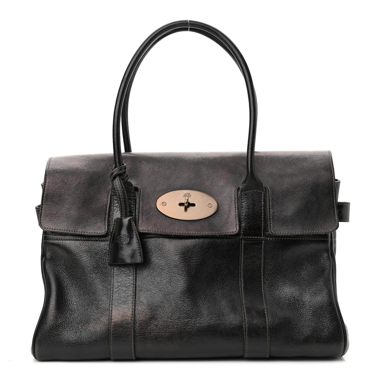 Mulberry Natural Leather Bayswater Chocolate 1 of 12