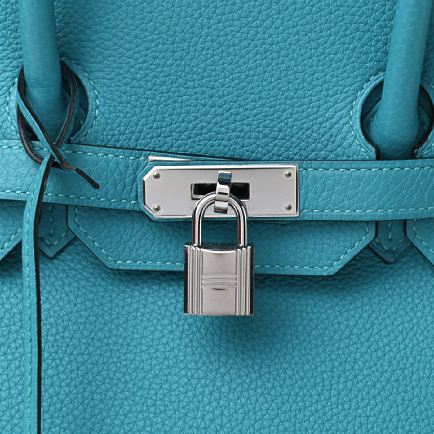 Togo Birkin 35 Turquoise