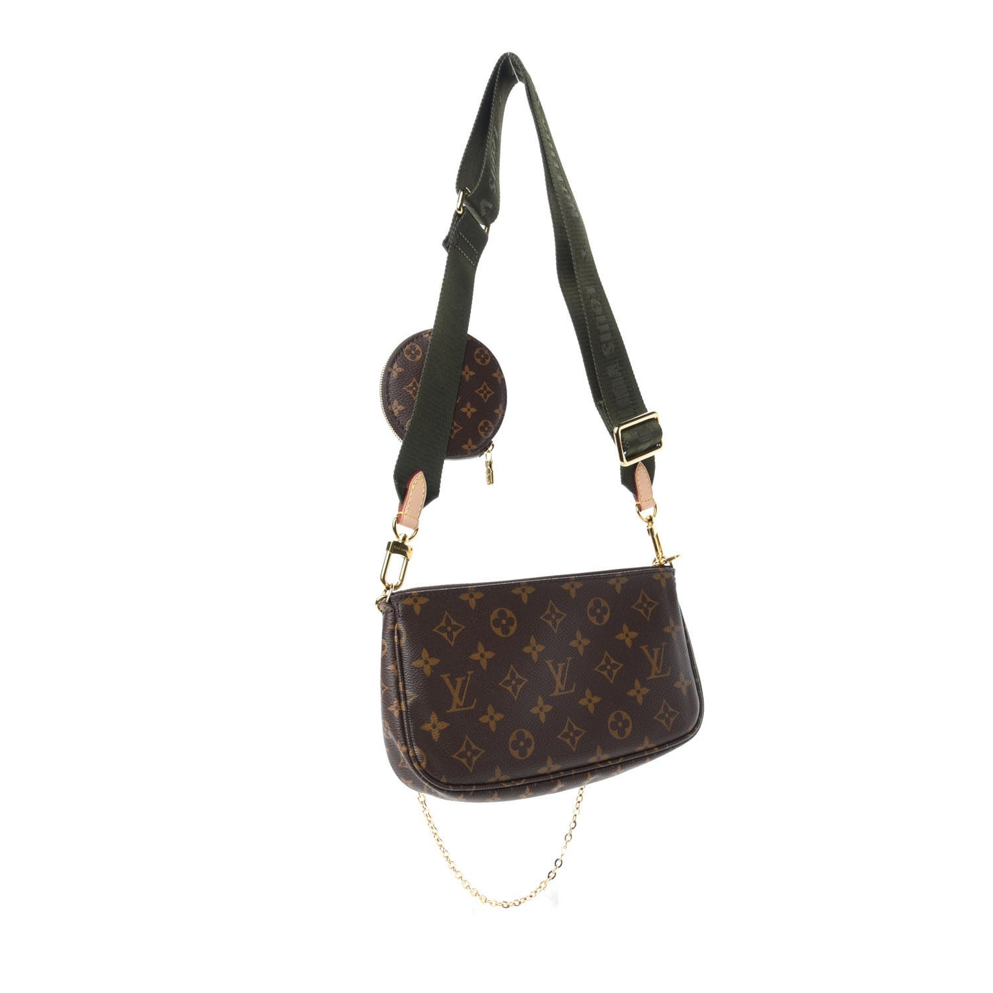 Monogram Multi Pochette Accessories Kaki