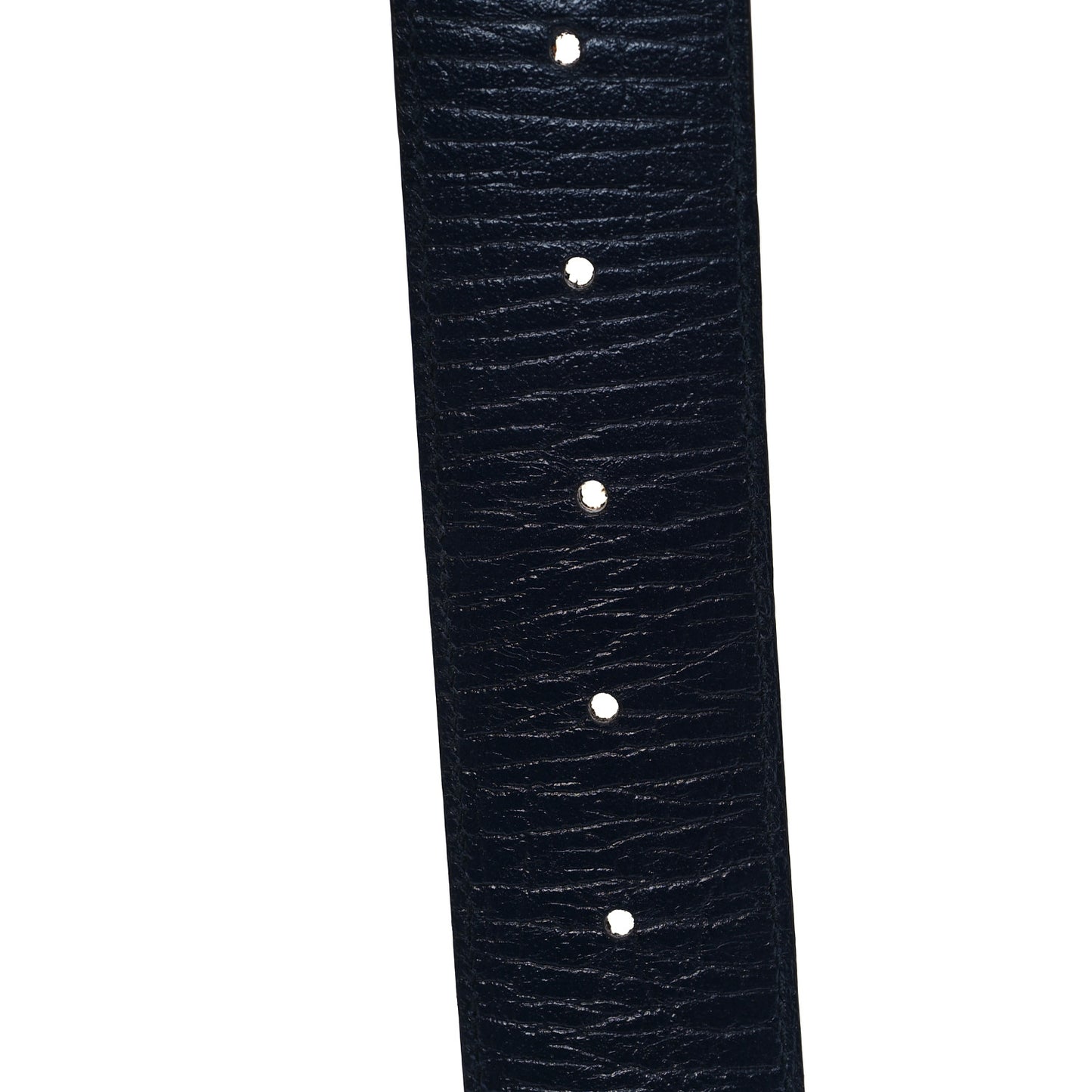 GG Supreme Monogram Selleria Calfskin Interlocking G 40mm Belt 110 44 Navy