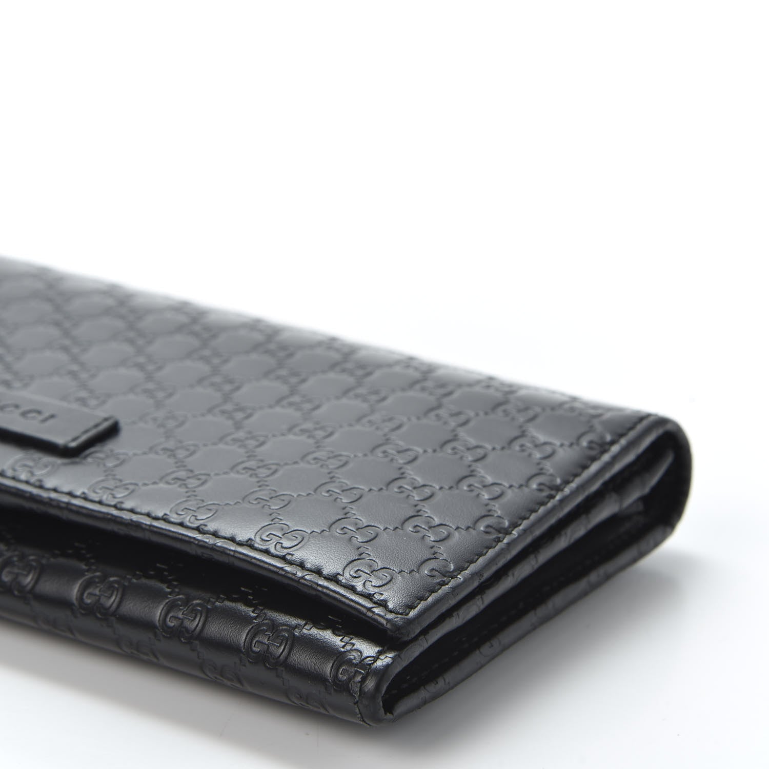 Gucci Soft Microguccissima Continental Wallet Black 6 of 9