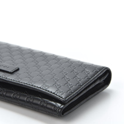 Gucci Soft Microguccissima Continental Wallet Black 6 of 9