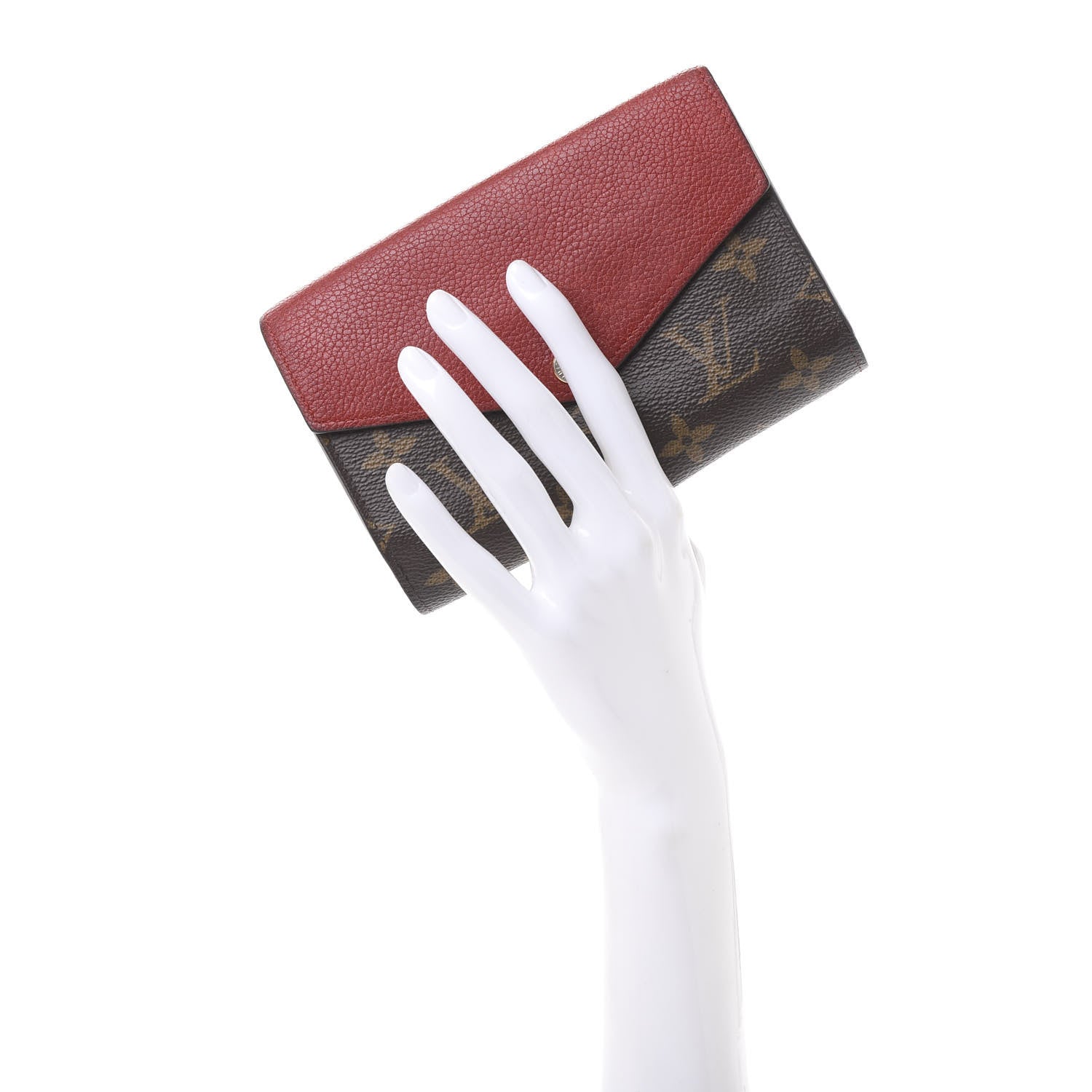 Louis Vuitton Monogram Pallas Compact Wallet Cherry 2 of 9