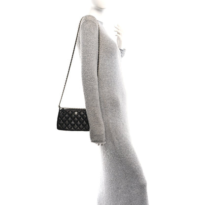 Chanel Caviar Quilted Purse With Chain Black 2 of 11