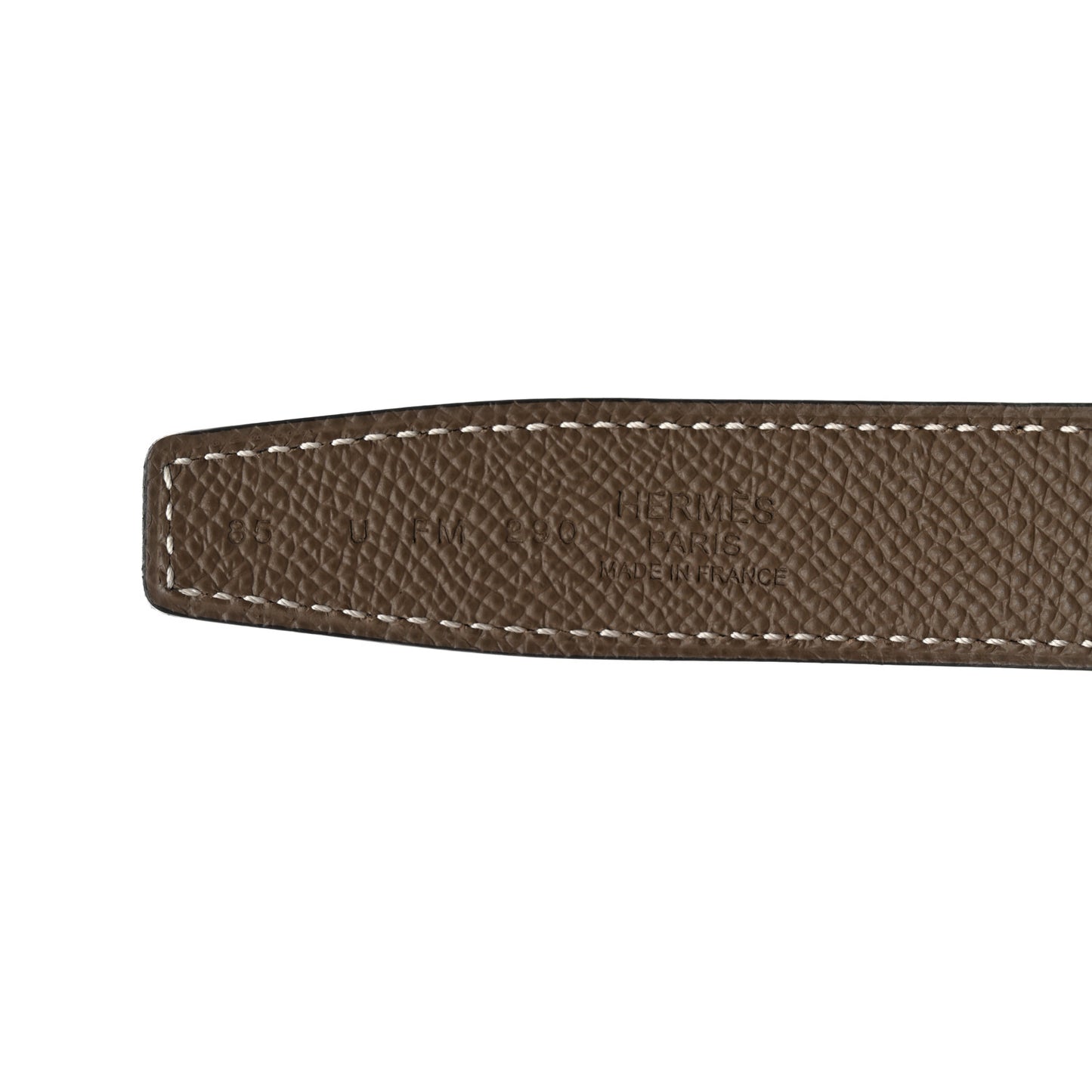 Epsom Swift 24mm Escale Belt 85 Black Etoupe