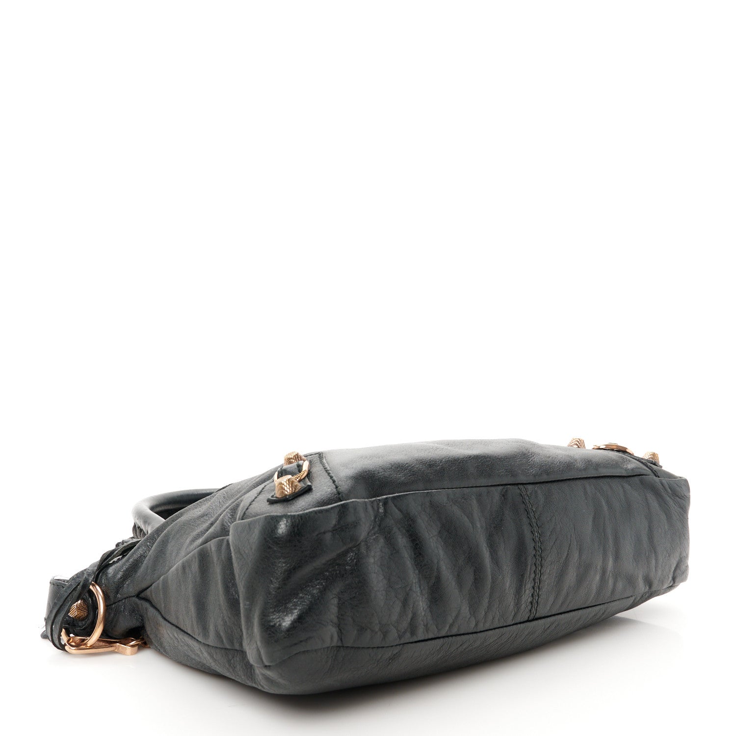 Balenciaga Agneau Giant 12 Rose Gold Hardware Town Black 5 of 13