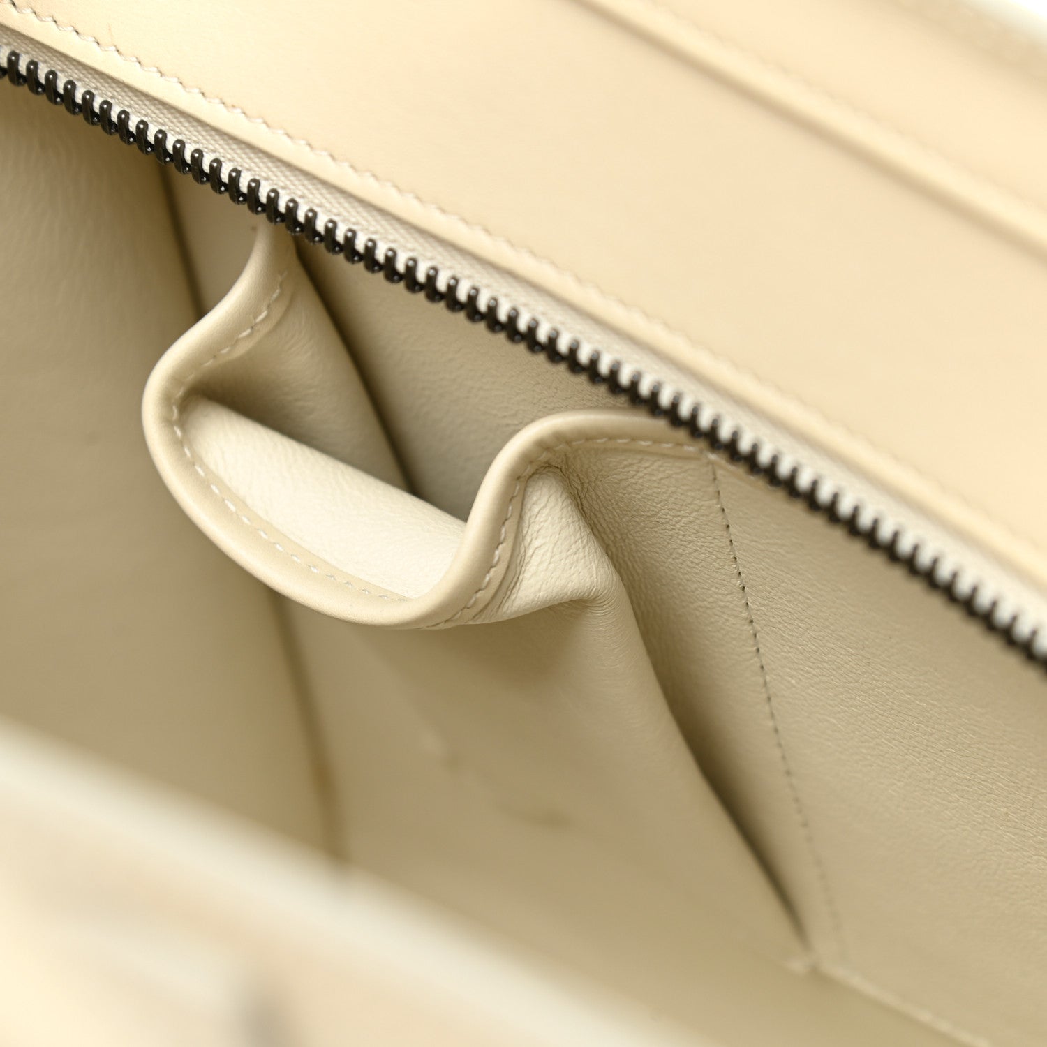 Celine Smooth Calfskin Multicolor Double Stitching Micro Luggage White 13 of 14
