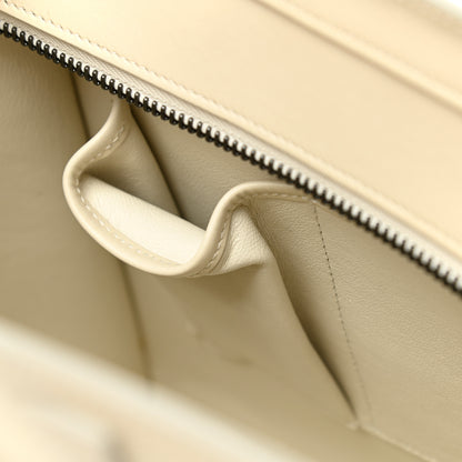 Celine Smooth Calfskin Multicolor Double Stitching Micro Luggage White 13 of 14