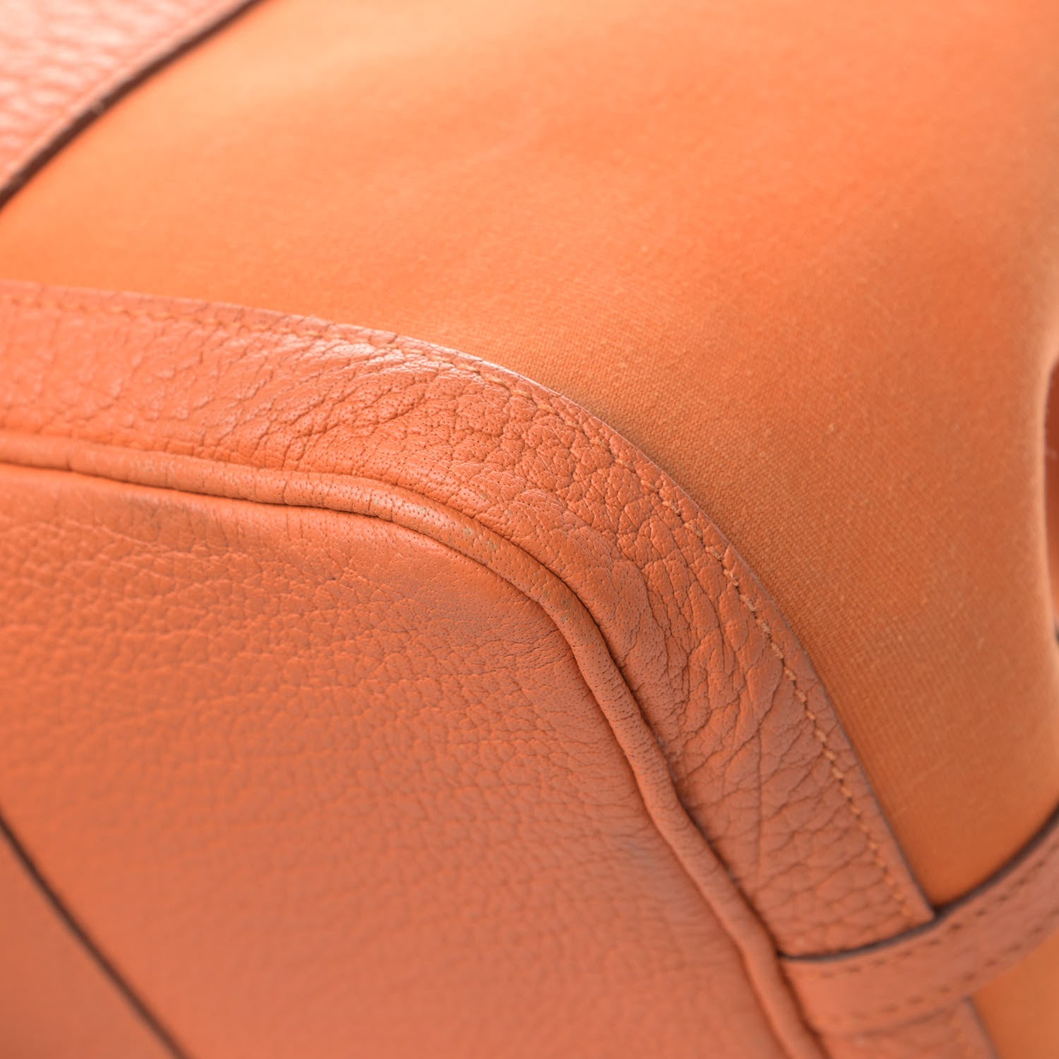 Hermes Toile Negonda Garden Party Tote 36 MM Orange 11 of 18