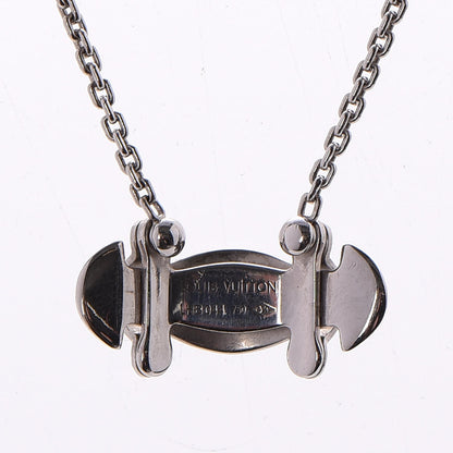 Louis Vuitton 18K White Gold Stand By Me Necklace 5 of 6