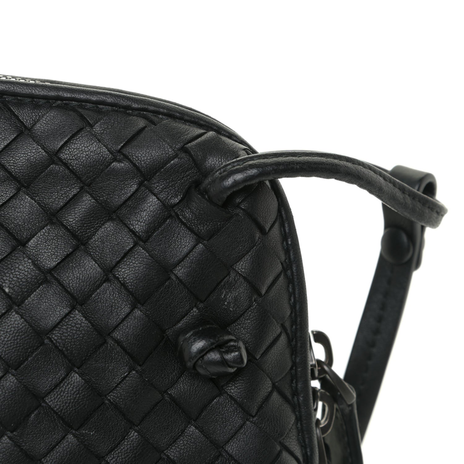 Bottega Veneta Nappa Intrecciato Nodini Bag Ebano 10 of 16