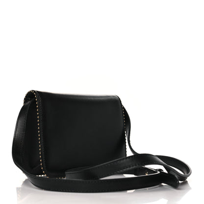 Salvatore Ferragamo Calfskin Studded Mini Vara Bow Rainbow Crossbody Bag Black 3 of 8