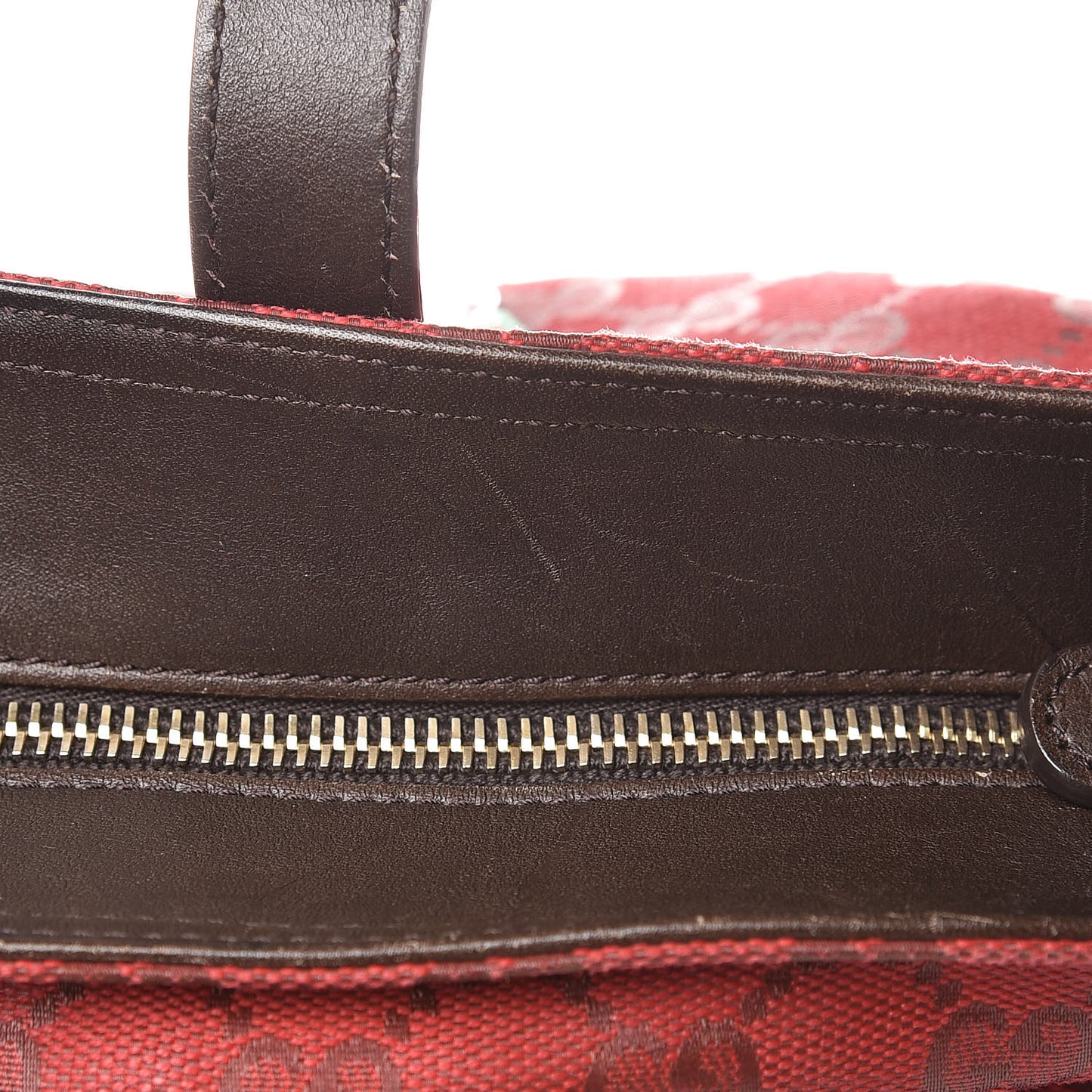 Monogram Large Original Tote Red