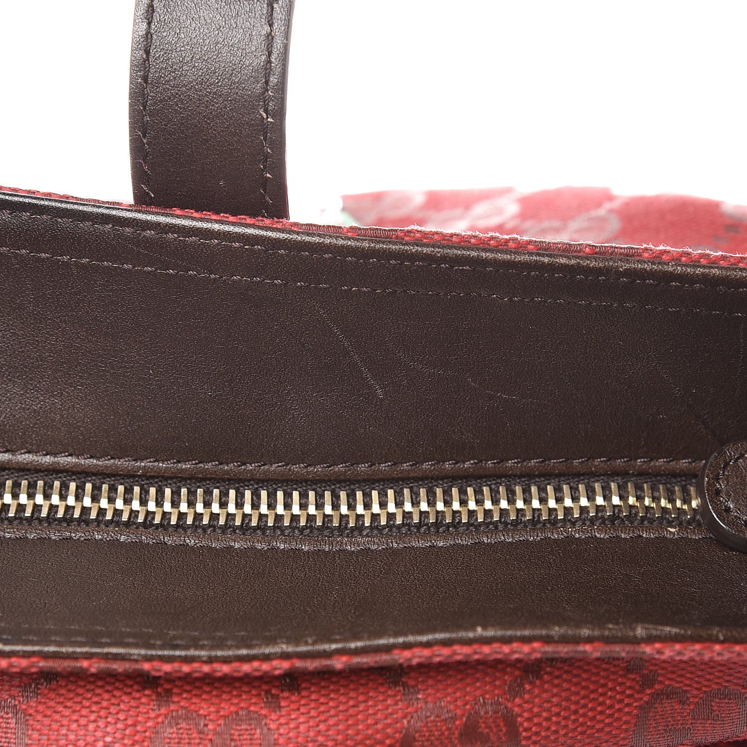 Gucci Monogram Large Original Tote Red 18 of 18