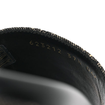 Gucci Jacquard Black Denim GG Monogram Angelina Platform 55mm Slide Sandals 37.5 Black Ivory 8 of 9