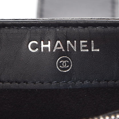 Chanel Caviar Quilted Mini Boy Phone Holder Clutch Black 7 of 7