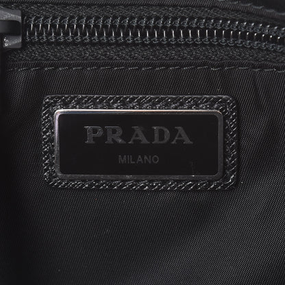 Prada Tessuto Nylon Saffiano Belt Bag Black 8 of 10