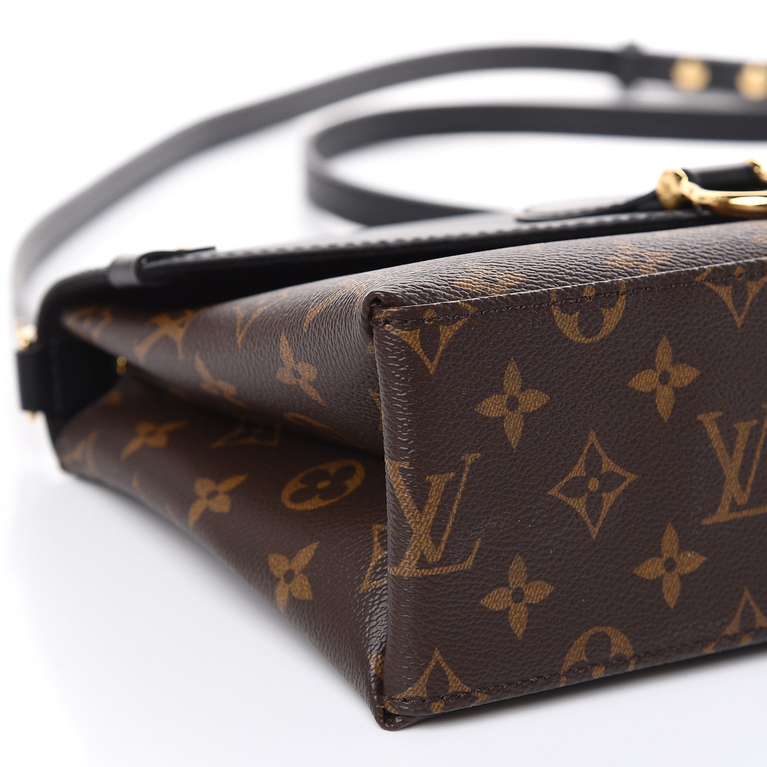Louis Vuitton Epi Monogram Saint Michel Black 7 of 10