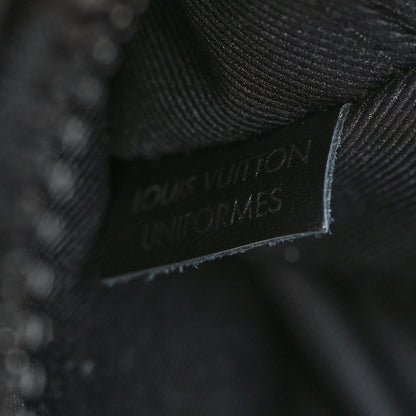 Louis Vuitton Taurillon Monogram Uniformes Solar Ray Soft Pochette Volga Belt Bag Black 6 of 6