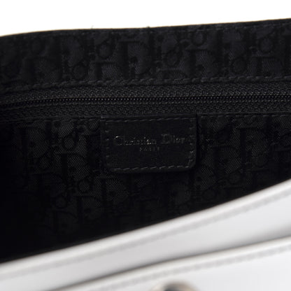 Christian Dior Coated Canvas Crystal Hardcore Bag White 8 of 10