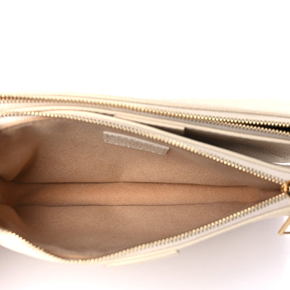 Louis Vuitton Empreinte Monogram Giant Multi Pochette Accessories Cream 5 of 10