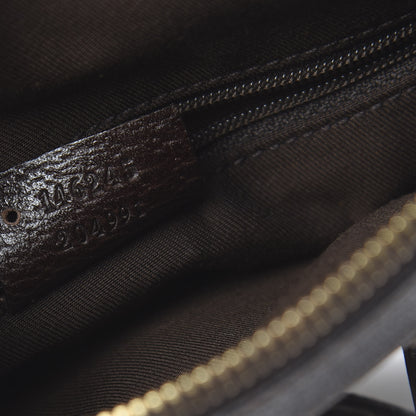 Gucci Monogram Small Abbey Tote Dark Brown 7 of 10