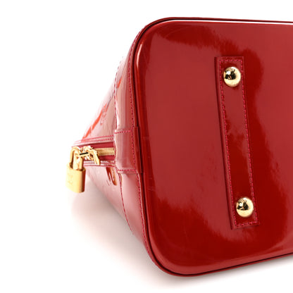 Louis Vuitton Vernis Alma GM Pomme D'Amour 8 of 9