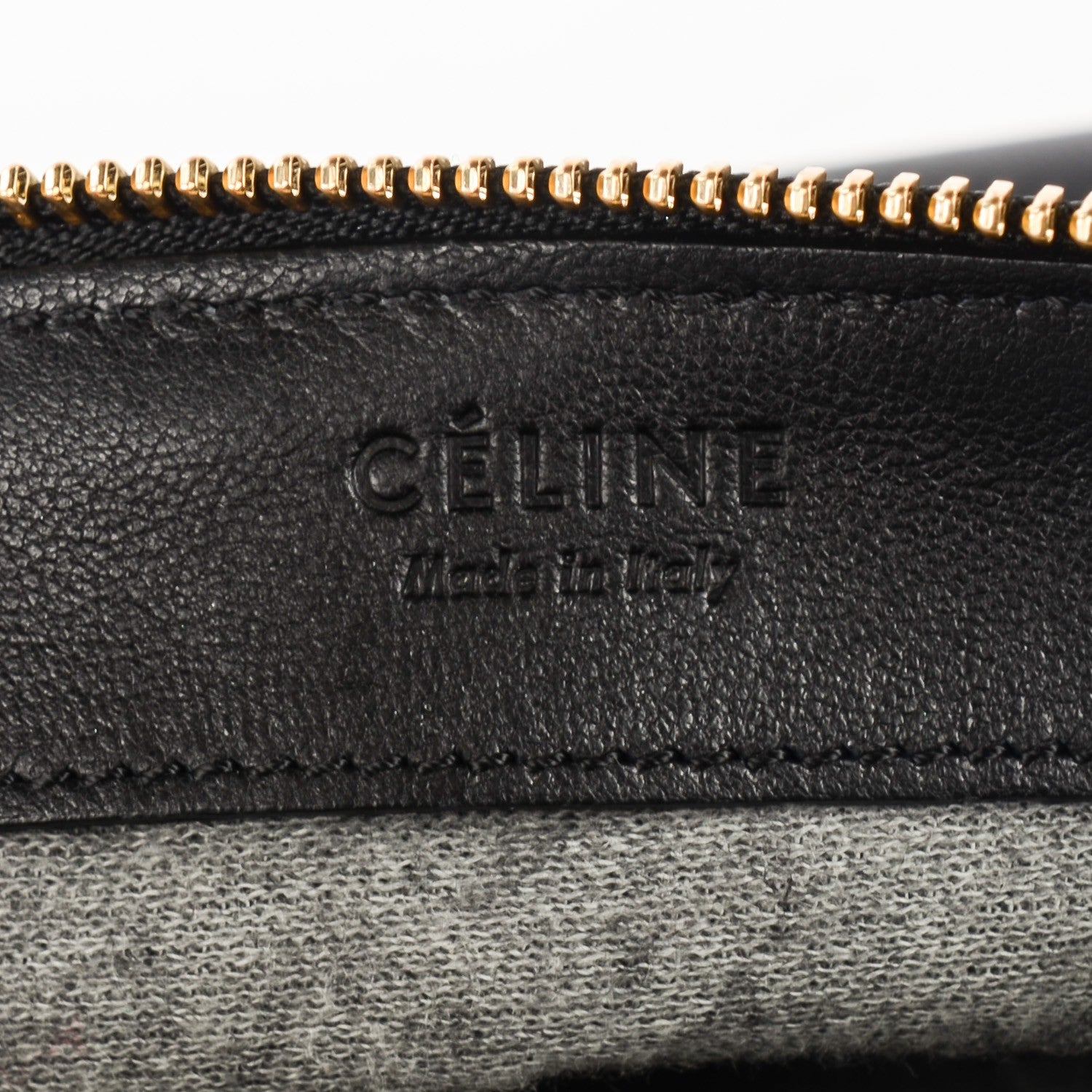 Celine Lambskin Small Trio Crossbody Bag Black 5 of 7