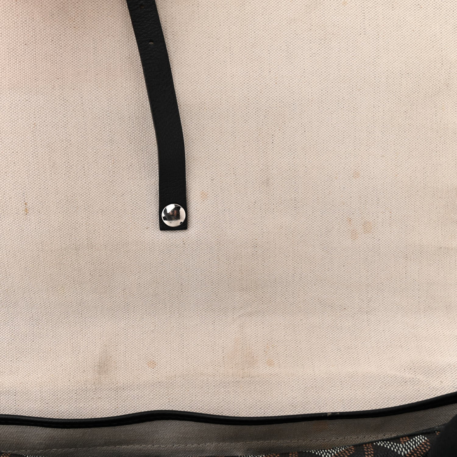 Goyard Goyardine Capetien Messenger Bag Black 9 of 10