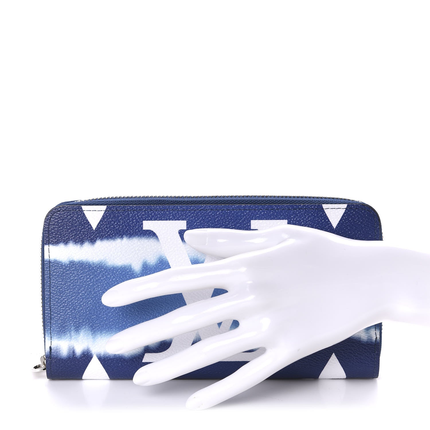 Louis Vuitton Monogram Escale Zippy Wallet Blue 2 of 7