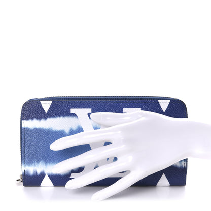 Louis Vuitton Monogram Escale Zippy Wallet Blue 2 of 7