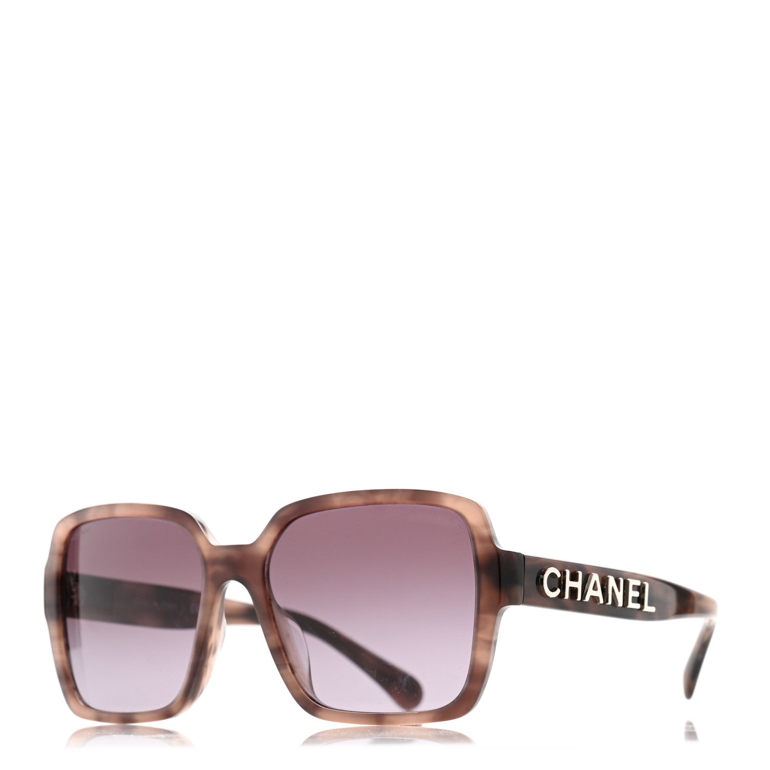 Chanel Acetate Square Sunglasses 5408-A Purple 1 of 8