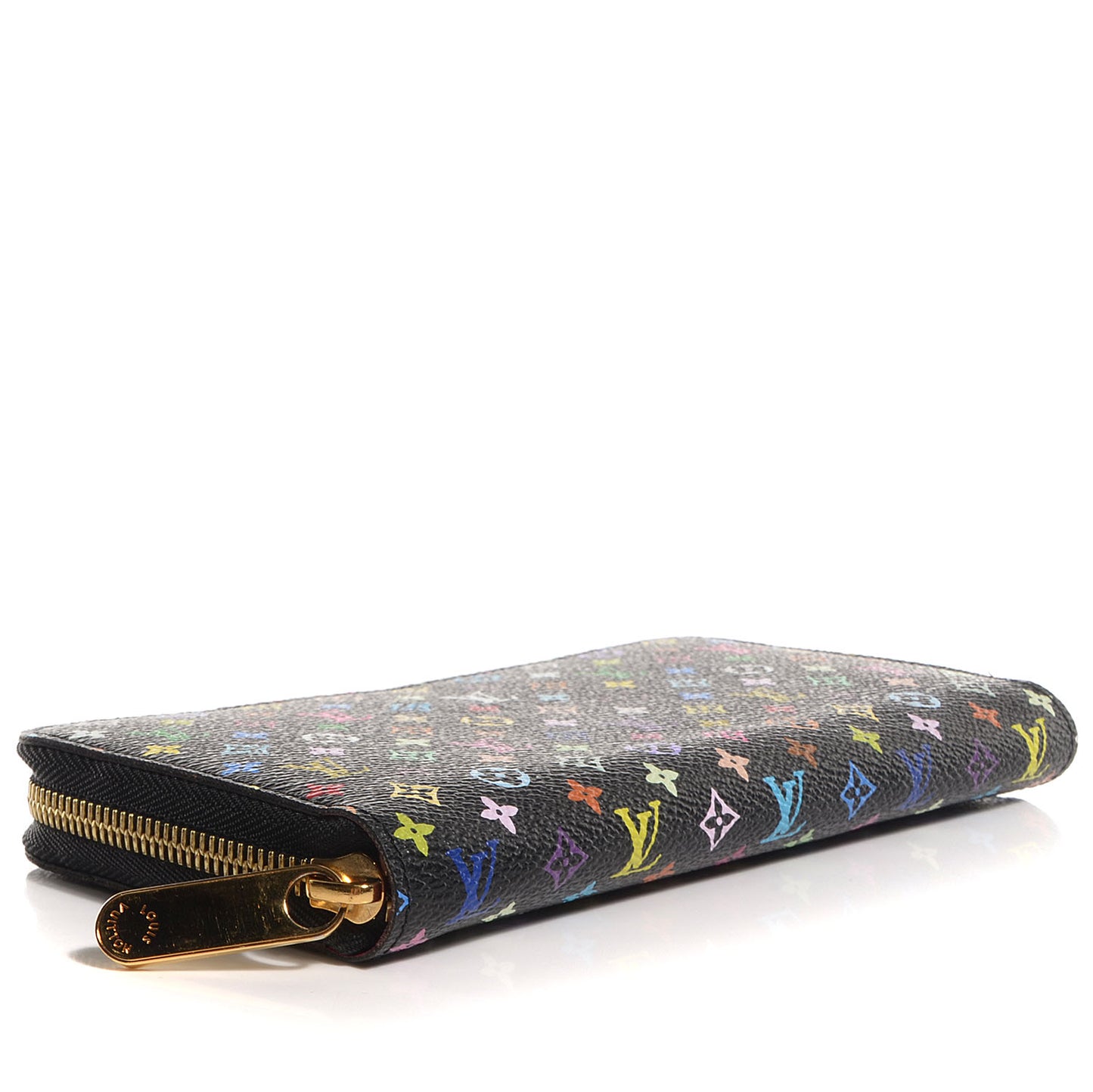 Monogram Multicolor Zippy Wallet Black Grenade